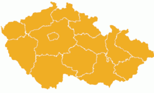 mapa esk republiky