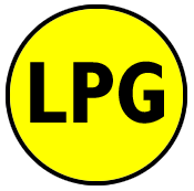 označení vozidla LPG